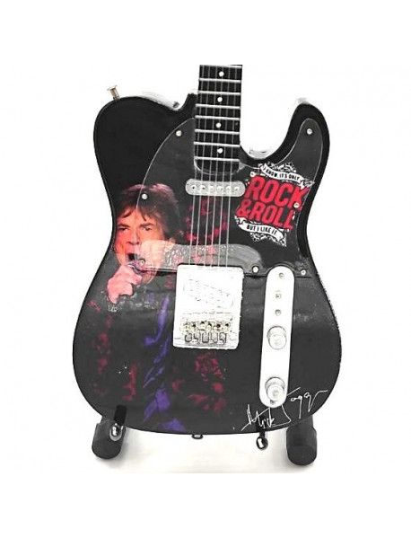 Mini gitara - štýl  Rolling Stones - Tribute - replika 27.5cm