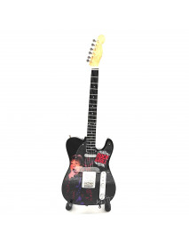 Mini gitara - štýl  Rolling Stones - Tribute - replika 27.5cm