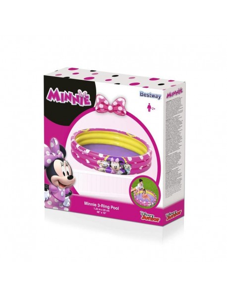 Bazénik Bestway® 91079, Minnie, 122x25 cm, nafukovací, detský