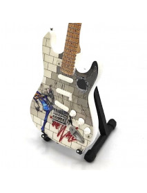 Mini gitara – štýl The Wall Pink Floyd - Tribute 27,5cm 
