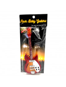 Mini gitara – štýl Tom Petty - replika mini gitary 15,5cm - 47 Mini gitara – štýl Tom Petty - replika mini gitary 15,5cm - 47